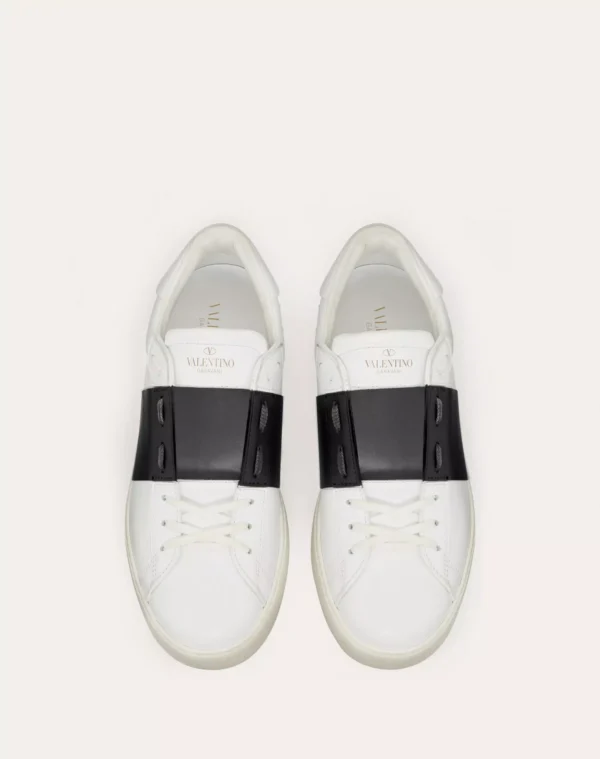VALENTINO - OPEN SNEAKERS AUS KALBSLEDER - immagine 4