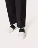 VALENTINO - OPEN SNEAKERS AUS KALBSLEDER